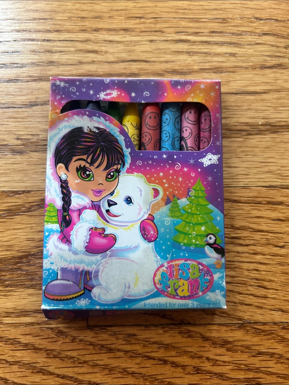 Lisa Frank Vintage 8 Crayons
